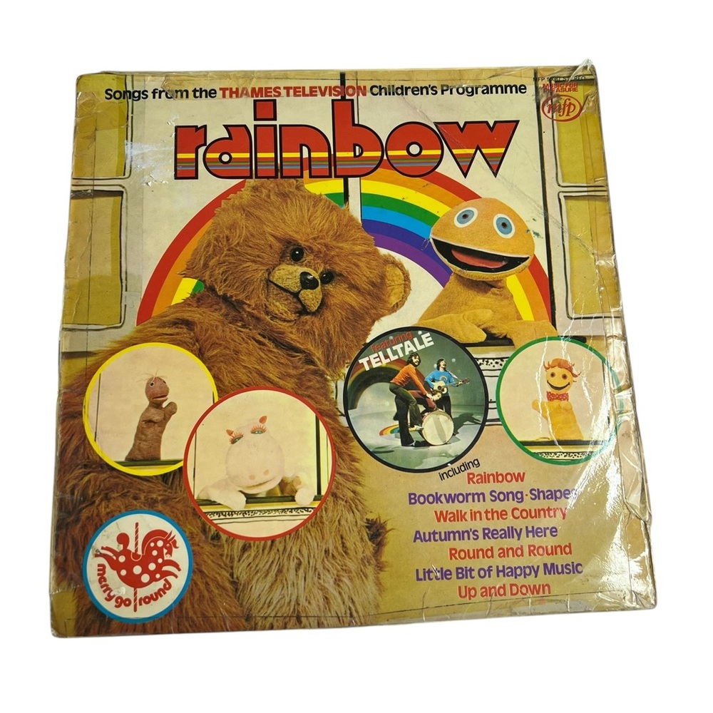 Telltale Songs From The Thames Television Children's Programme Rainbow Vinyl